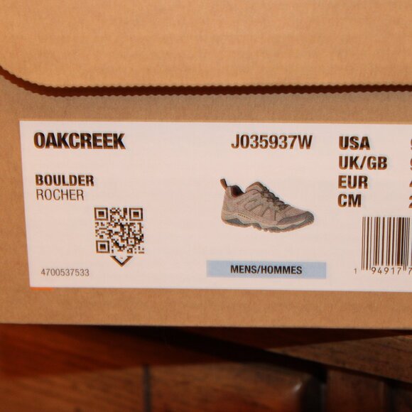 Merrell Men's size 9.5W Oakcreek - Picture 1 of 4